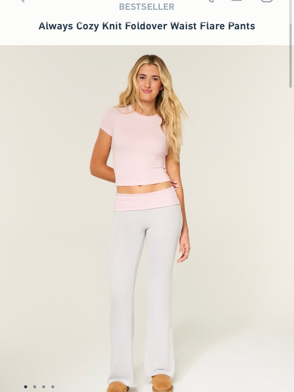 Hollister Lounge Bootcut Pants